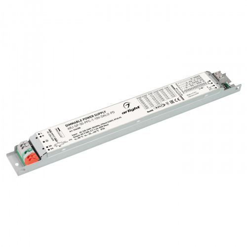 Блок питания ARJ-SP-50-PFC-1-10V-DALI2-PD (50W, 9-58V, 0.7-1.4A) (Arlight, IP20 Пластик, 5 лет)