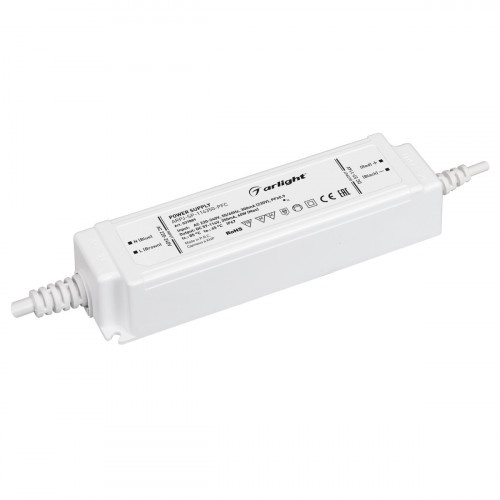 Блок питания ARPJ-SP-114350-PFC (40W, 57-114V, 0.35A) (Arlight, IP67 Пластик, 5 лет)