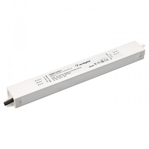 Блок питания ARPV-LG24045-SLIM-PFC-D (24V, 1.9A, 45W) (Arlight, IP67 Металл, 5 лет)