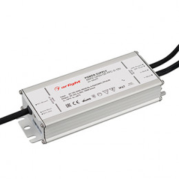 Блок питания ARPV-UH12150-PFC-0-10V (12V, 12.5A, 150W) (Arlight, IP67 Металл, 7 лет)