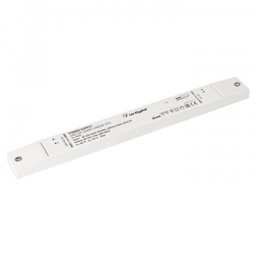 Блок питания ARV-SP-24060-LINEAR-PFC (24V, 2.5A, 60W) (Arlight, IP20 Пластик, 5 лет)