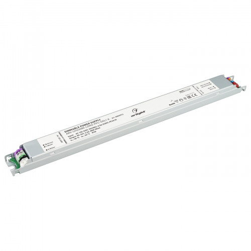 Блок питания ARV-UH24080-LONG-PFC-DALI-A (24V, 3.4A, 80W) (Arlight, IP20 Металл, 7 лет), 028357(1)