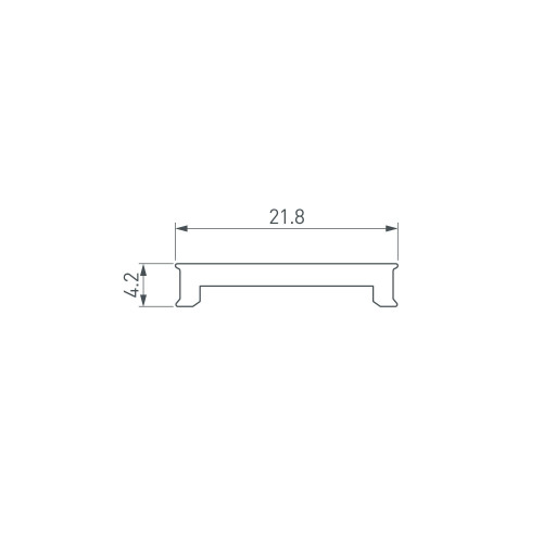 Экран FANTOM-W23-10000 SILICONE (Arlight, Силикон) 051689