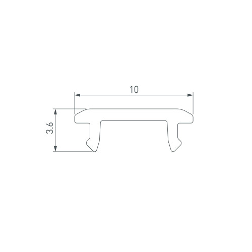 Экран SL-W9-2000 OPAL (Arlight, Пластик) 049021