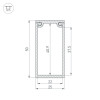 Потолочный короб для блока питания SL-BOX-440 (Arlight, Алюминий)