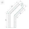 Угол SL-LINIA55-FANTOM-135 (Arlight, Металл)
