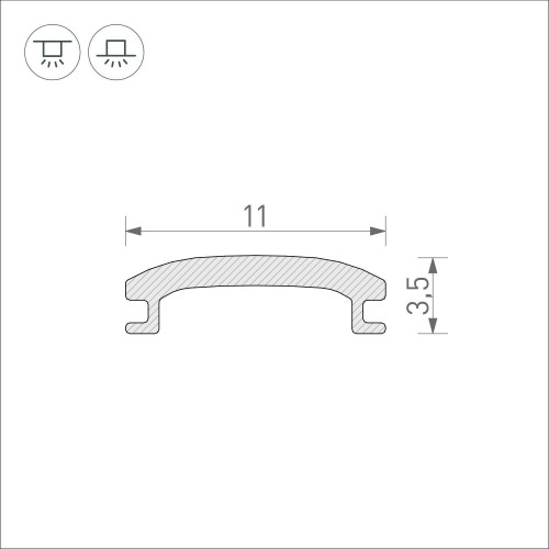 Экран STRETCH-SHADOW-250m OPAL-PVC (A2-CONTOUR-PRO) (Arlight, -)