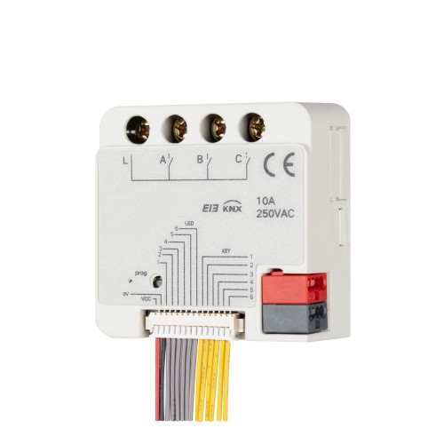 Релейный модуль KNX-7013-72-DRI-DRO-IN (BUS, 2x10A) (IARL, IP20 Пластик, 2 года) 051014