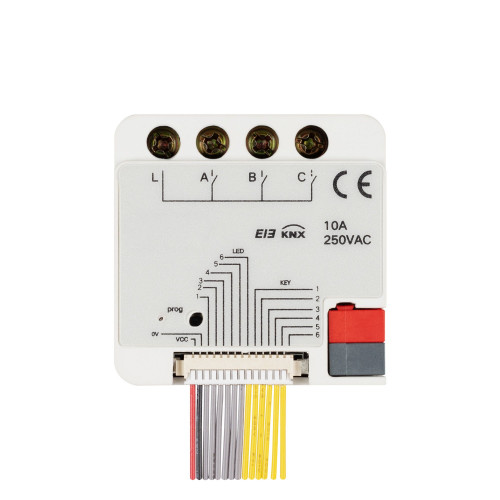 Релейный модуль KNX-7013-72-DRI-DRO-IN (BUS, 3x10A) (IARL, IP20 Пластик, 2 года) 048385