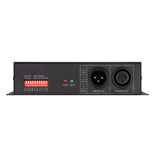 Декодер ARL-7022-DMX (12-24V, 3x8A, DMX512, XLR3) (Arlight, IP20 Металл, 3 года)