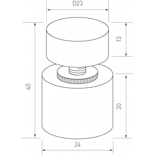 Диммер SR-NAVE-R24-2CH-BK (12-24V, 96-192W, DIM-CCT) (Arlight, IP65 Пластик, 2 года)