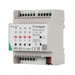 INTELLIGENT ARLIGHT Диммер KNX-204-DIM-DIN (12-48V, 8x0.35/4x0.7/2x1A) (INTELLIGENT ARLIGHT, Пластик)