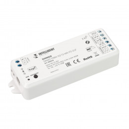 INTELLIGENT ARLIGHT Диммер SMART-PWM-102-72-MIX-PD-SUF (12-36V, 2x5A, ZB, 2.4G) (IARL, Пластик)