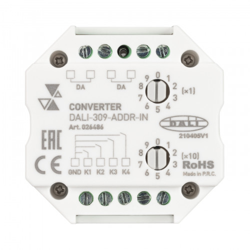 INTELLIGENT ARLIGHT Конвертер DALI-309-ADDR-IN (DALI bus) (INTELLIGENT ARLIGHT, -)