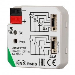 INTELLIGENT ARLIGHT Конвертер KNX-309-4DRY-IN (BUS) (INTELLIGENT ARLIGHT, Пластик)