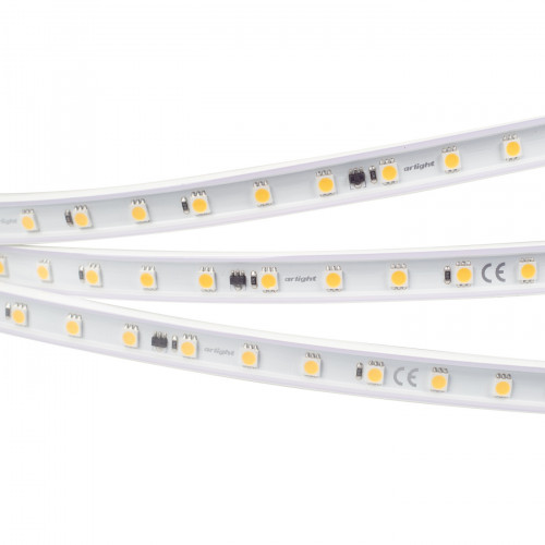 Светодиодная лента ARL-PV-B54-15.5mm 230V White6000 (8 W/m, IP65, 5060, 50m) (Arlight, 8 Вт/м, IP65)027056(2)