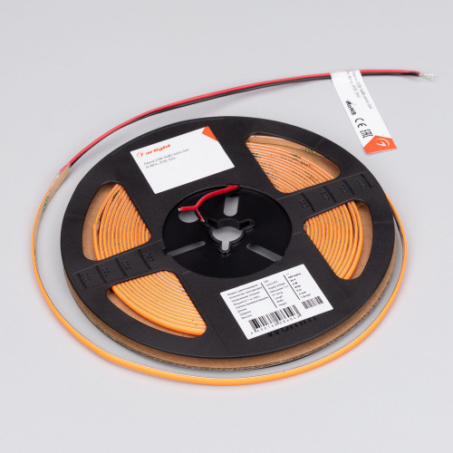 Светодиодная лента COB-X480-4mm 24V Orange (4 W/m, IP20, 5m) (Arlight, -) 046909