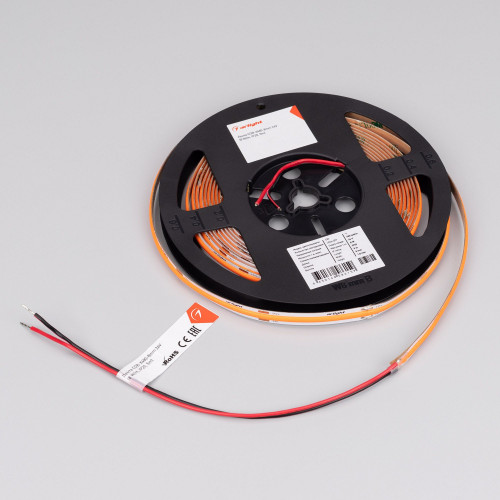 Светодиодная лента COB-X480-8mm 24V Orange (8 W/m, IP20, 5m) (Arlight, -) 047738