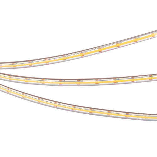 Светодиодная лента герметичная COB-PS-X400-7mm 24V Warm2700 (7.2 W/m, IP67, CSP, 5m) (Arlight, -)