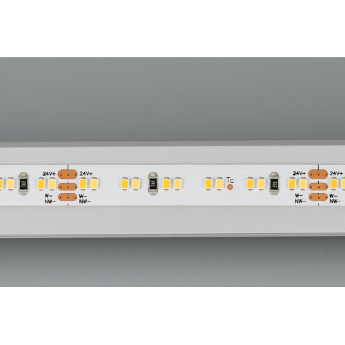 Светодиодная лента MICROLED-5000HP 24V White-MIX 8mm (2216, 240 LED/m, LUX) (Arlight, 19.2 Вт/м, IP20)