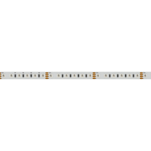 Светодиодная лента RT 2-5000 24V RGB 8mm (3838, 120 LED/m, LUX) (Arlight, 11 Вт/м, IP20)