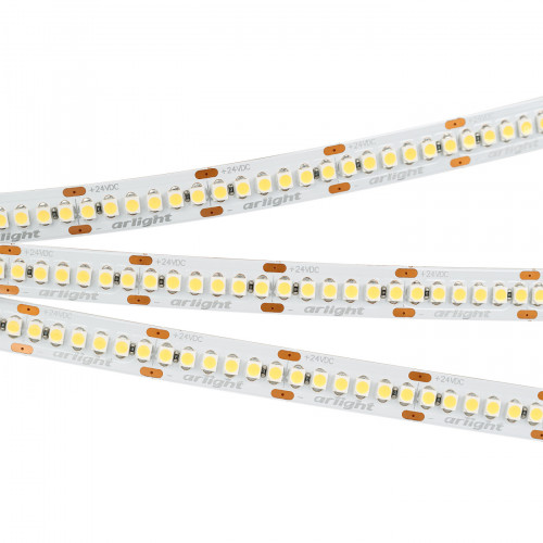 Светодиодная лента RT 6-3528-240 24V Warm2700 4х (1200 LED) (Arlight, 19.2 Вт/м, IP20)