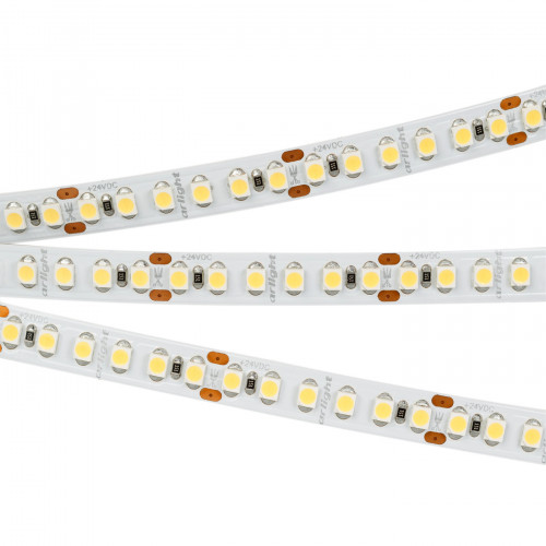 Светодиодная лента RT6-3528-180 24V Warm2700 3x (900 LED) (Arlight, 14.4 Вт/м, IP20)