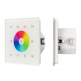 INTELLIGENT ARLIGHT Панель DALI-113-1G-RGBW-IN White (Bus, Sens) (INTELLIGENT ARLIGHT, -), 023803(1)