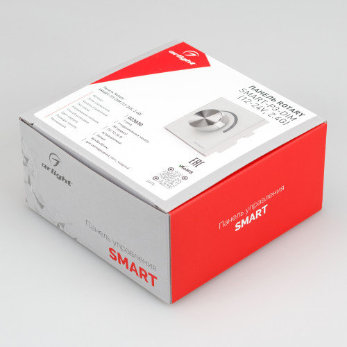 Панель Rotary SMART-P3-DIM (12-24V, 2.4G) (Arlight, IP20 Пластик, 5 лет)