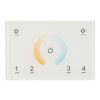 Панель Sens SMART-P81-MIX White (230V, 4 зоны, 2.4G) (Arlight, IP20 Пластик, 5 лет)