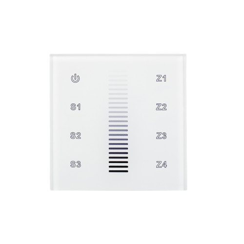 Панель Sens SR-2830A-RF-IN White (220V,DIM,4 зоны) (Arlight, IP20 Пластик, 3 года)