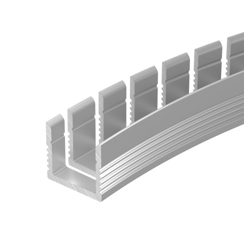 Профиль FANTOM-BENT-W12-SIDE-2000 ANOD (Arlight, Алюминий) 040326(1)