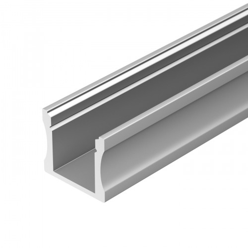 Профиль с экраном ALU-SLIM-H15-2000 ANOD+FROST (Arlight, Алюминий)