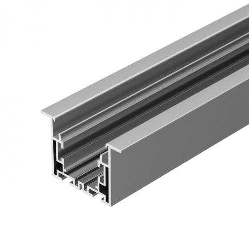 Профиль с экраном S2-LINIA55-F-2500 ANOD+OPAL