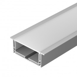 Профиль с экраном SL-LINIA88-F-2500 ANOD+OPAL