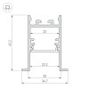 Профиль SL-COMFORT-3542-F-2000 ANOD