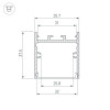 Профиль SL-LINE-3638-LW-2000 WHITE (Arlight, Алюминий)