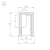 Профиль SL-MINI-6-H9-2000 ANOD OLIVE GREY (Arlight, Алюминий)