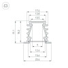 Профиль TOP-DEEP-F-2000 ANOD (K13,P15)